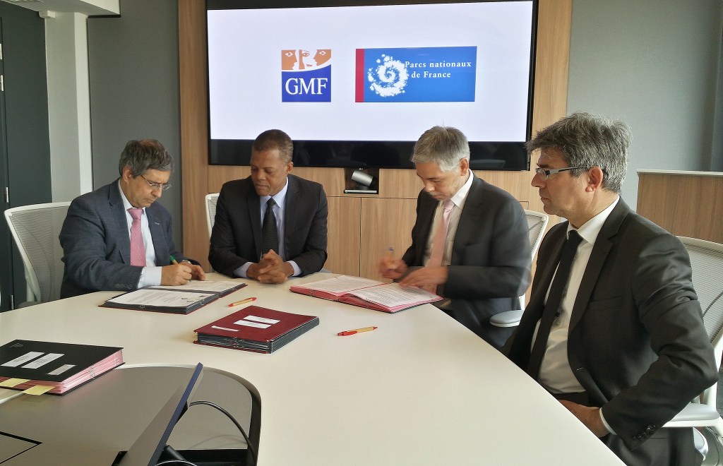 Signature d'une convention de partenariat entre le Parc national des Pyrénées et la GMF ©.SCorporon - Parcs nationaux de France